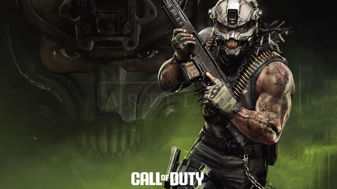 Call of Duty – Armoured Operative metal wall art by Artelyx Studios