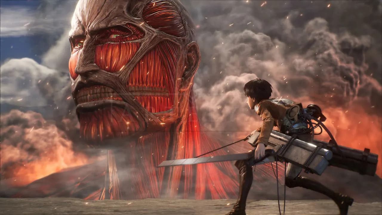 The Colossal Enemy metal wall art by Artelyx Studios