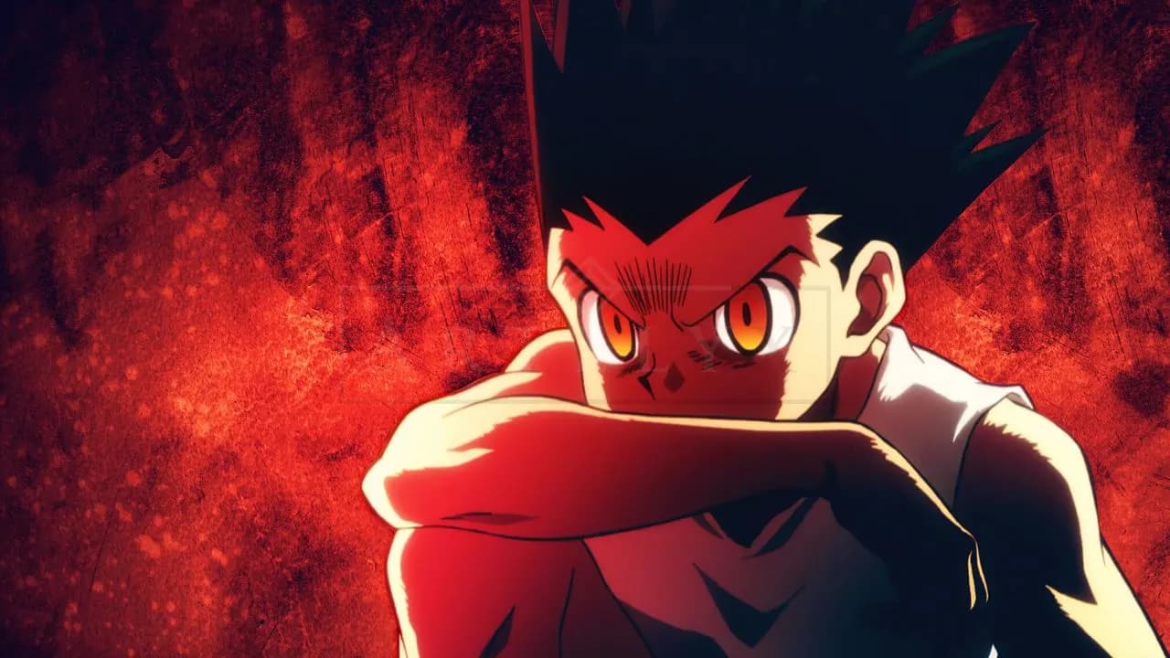 Gon’s Focused Resolve metal wall art by Artelyx Studios