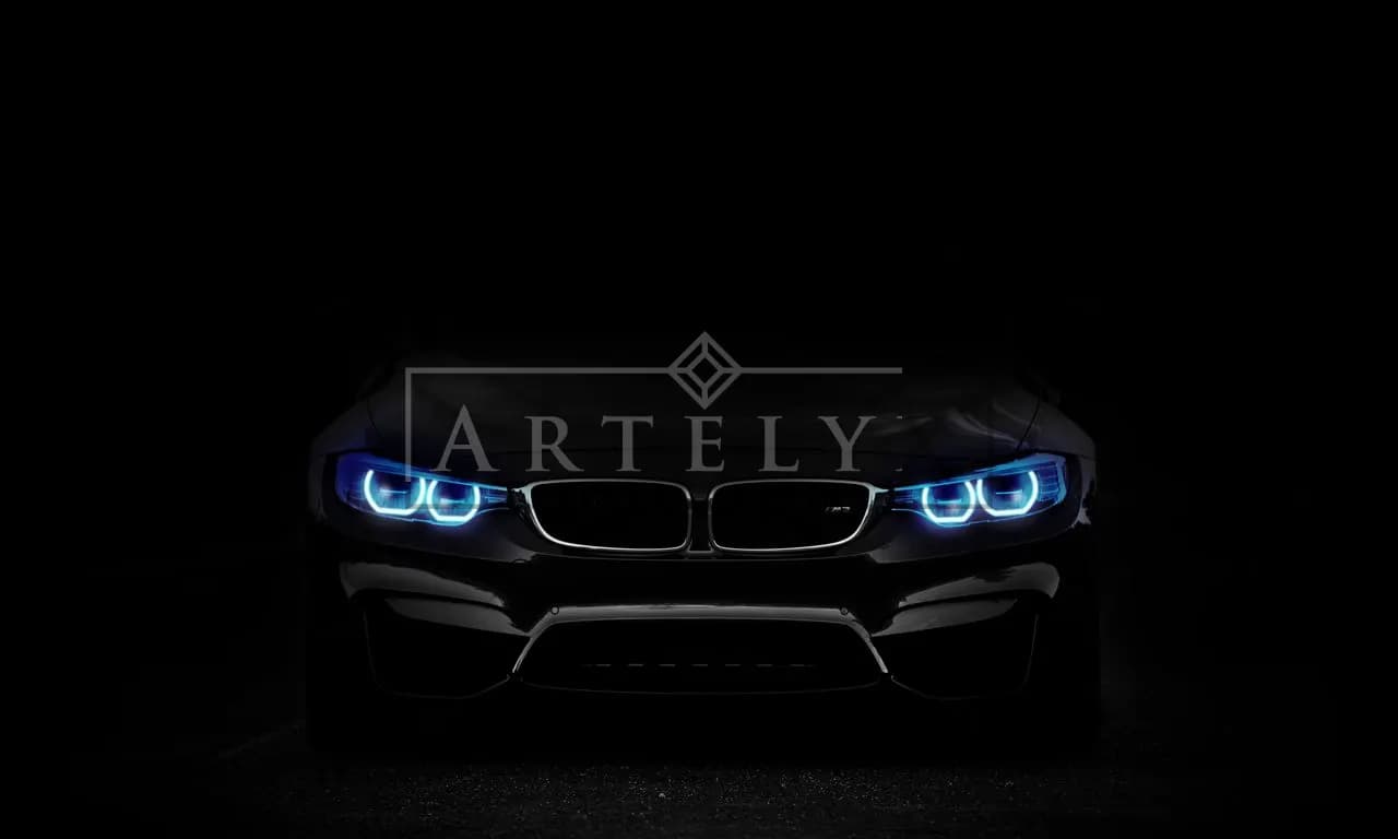 Eyes in the Dark metal wall art by Artelyx Studios
