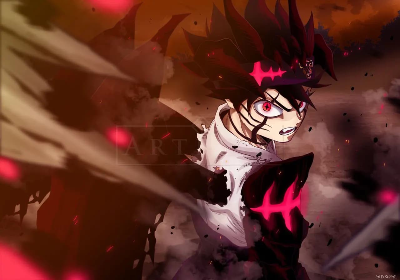 Demonic Power Asta metal wall art by Artelyx Studios