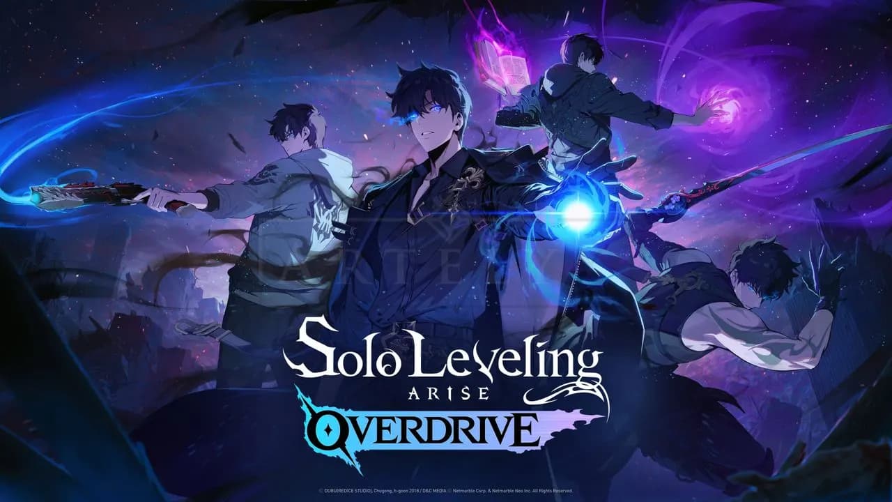 Solo Leveling: Power in Overdrive metal wall art by Artelyx Studios