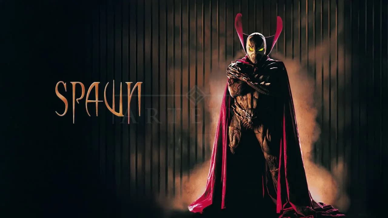 Spawn: Guardian of the Shadows metal wall art by Artelyx Studios
