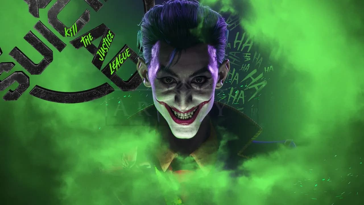 Green Smoke Villain Portrait metal wall art by Artelyx Studios