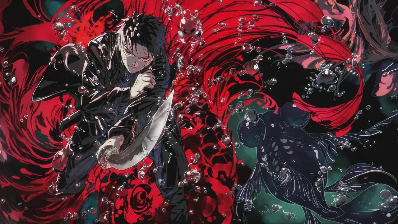 Kagurabachi: Blade Beneath the Crimson Tide metal wall art by Artelyx Studios