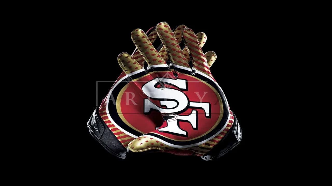 Grip of the Game metal wall art by Artelyx Studios