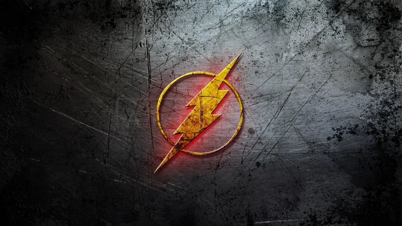 Flash Lightning Emblem metal wall art by Artelyx Studios