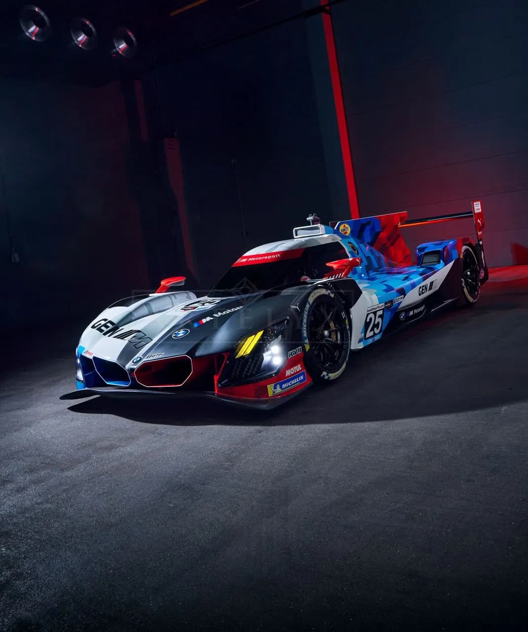 BMW M Hybrid V8: Built for Endurance metal wall art by Artelyx Studios