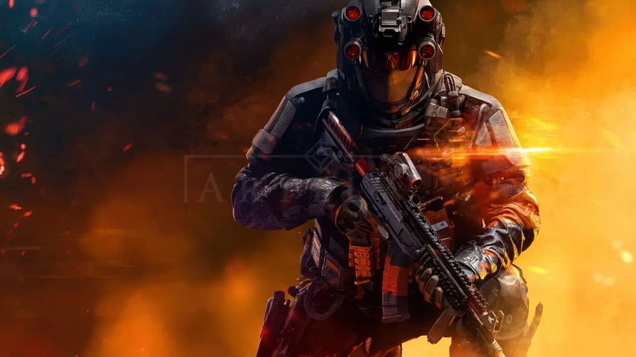 Battlefield: Into the Fire metal wall art by Artelyx Studios