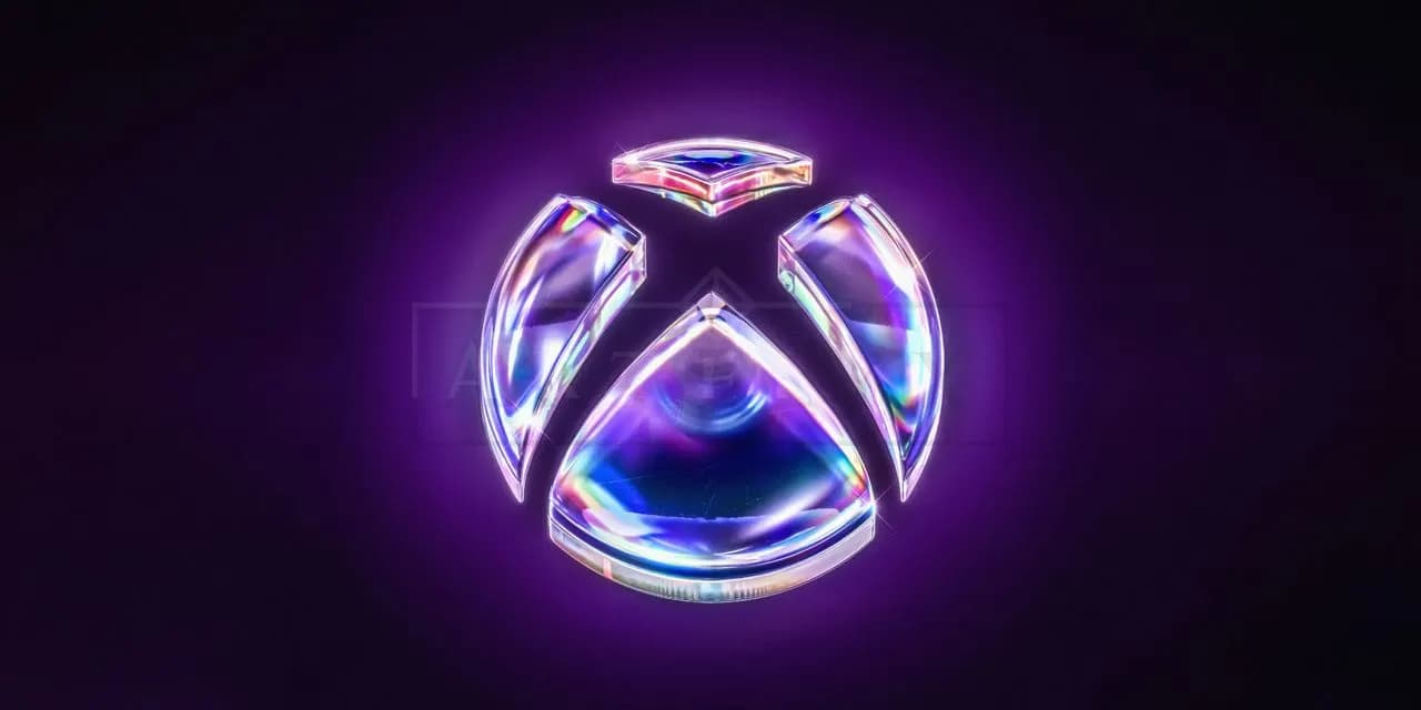 Xbox Crystal Logo Glow metal wall art by Artelyx Studios