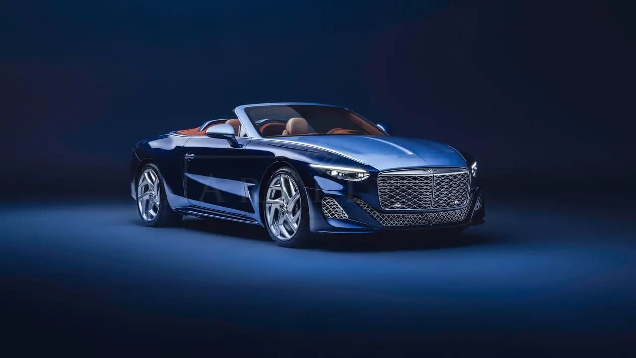 Bentley Mulliner: Midnight Elegance metal wall art by Artelyx Studios