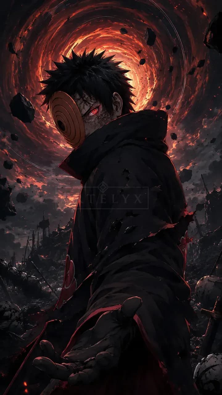 Tobi Beneath the Burning Eclipse metal wall art by Artelyx Studios