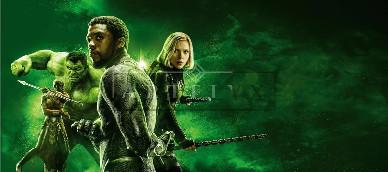 Emerald Storm of the Superhero Alliance metal wall art by Artelyx Studios
