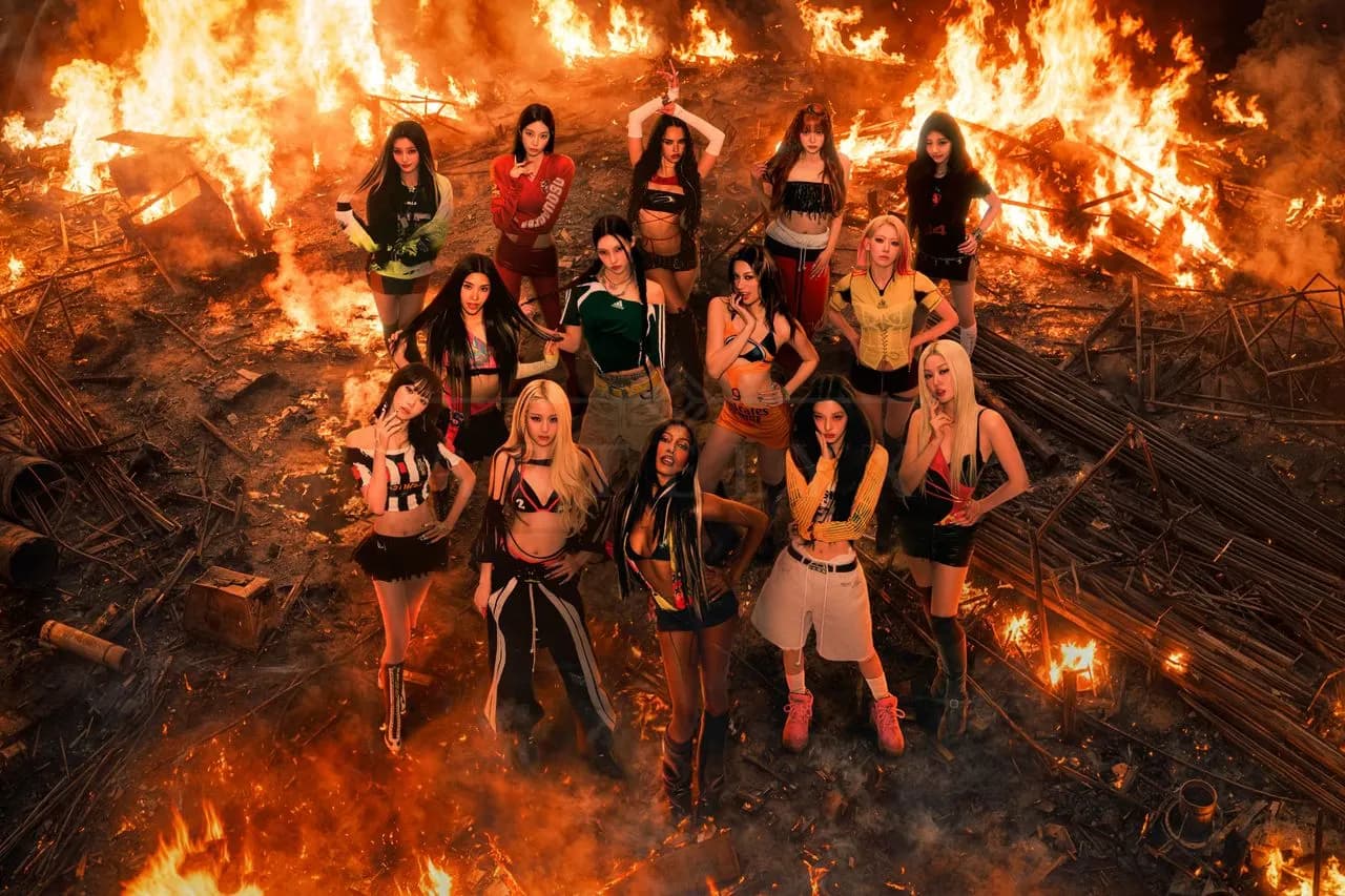 Idols in the Firestorm metal wall art by Artelyx Studios