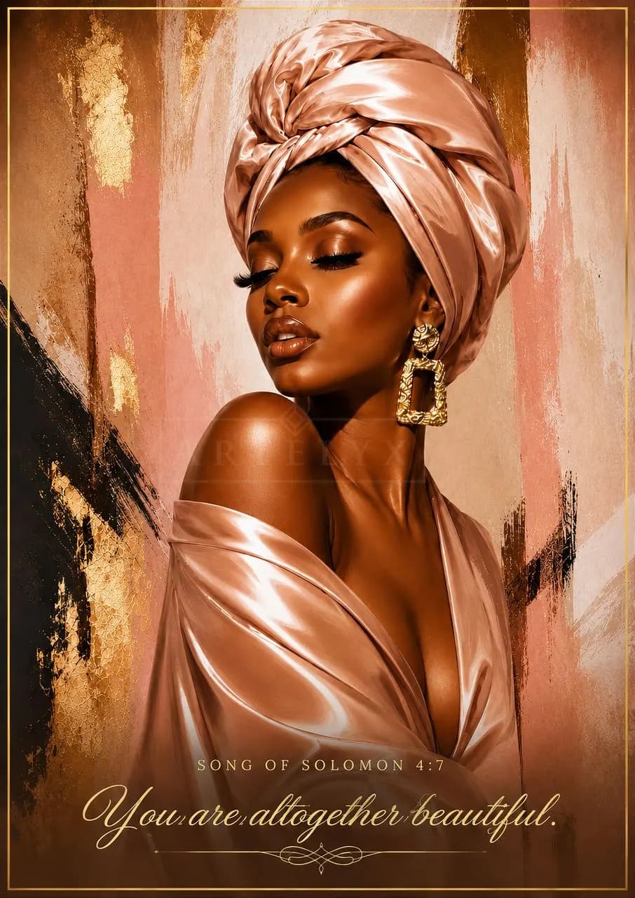 You are altogether beautiful metal wall art by Artelyx Studios