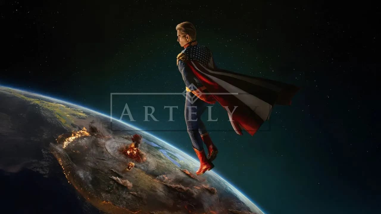 Dominion Above a Burning World metal wall art by Artelyx Studios