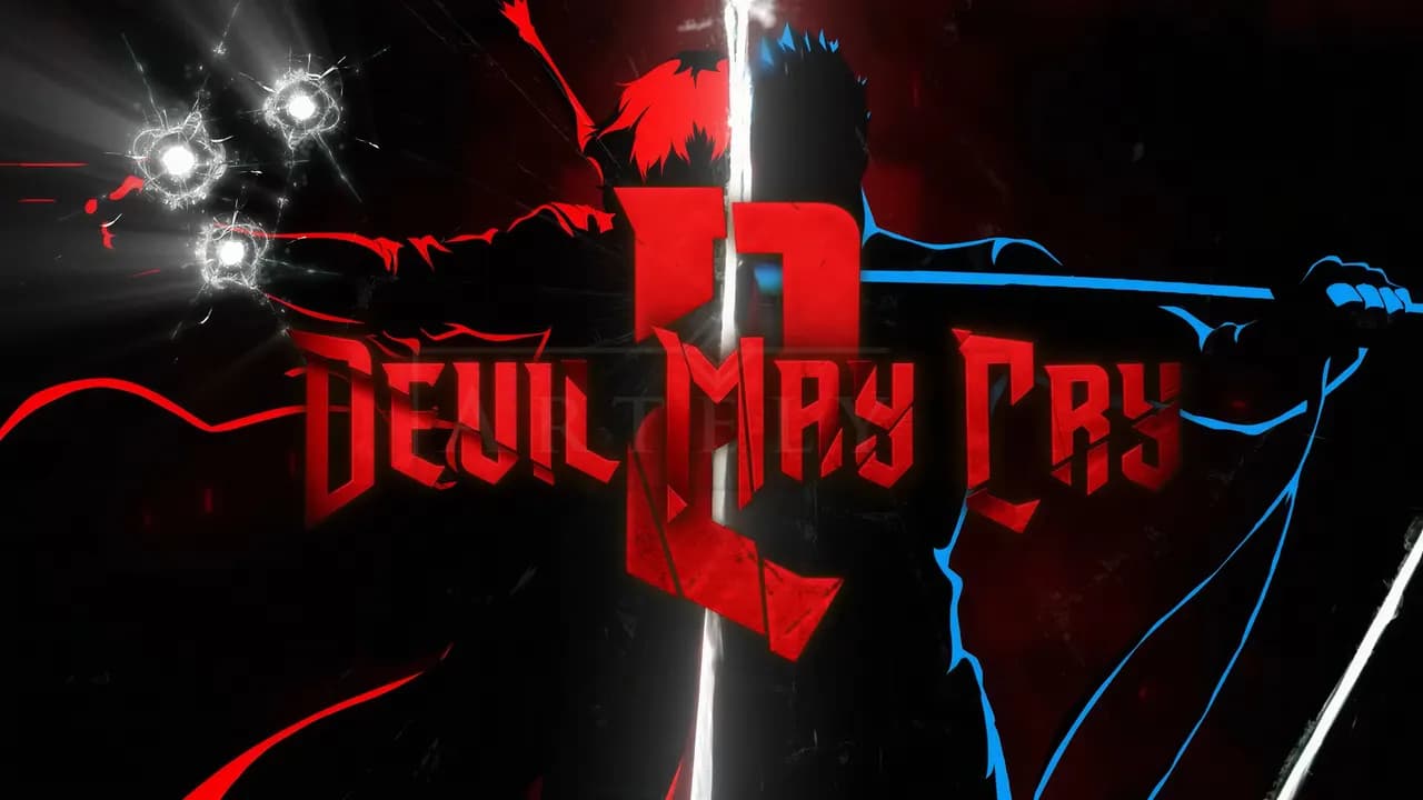 Devil May Cry: Divided by the Blade metal wall art by Artelyx Studios
