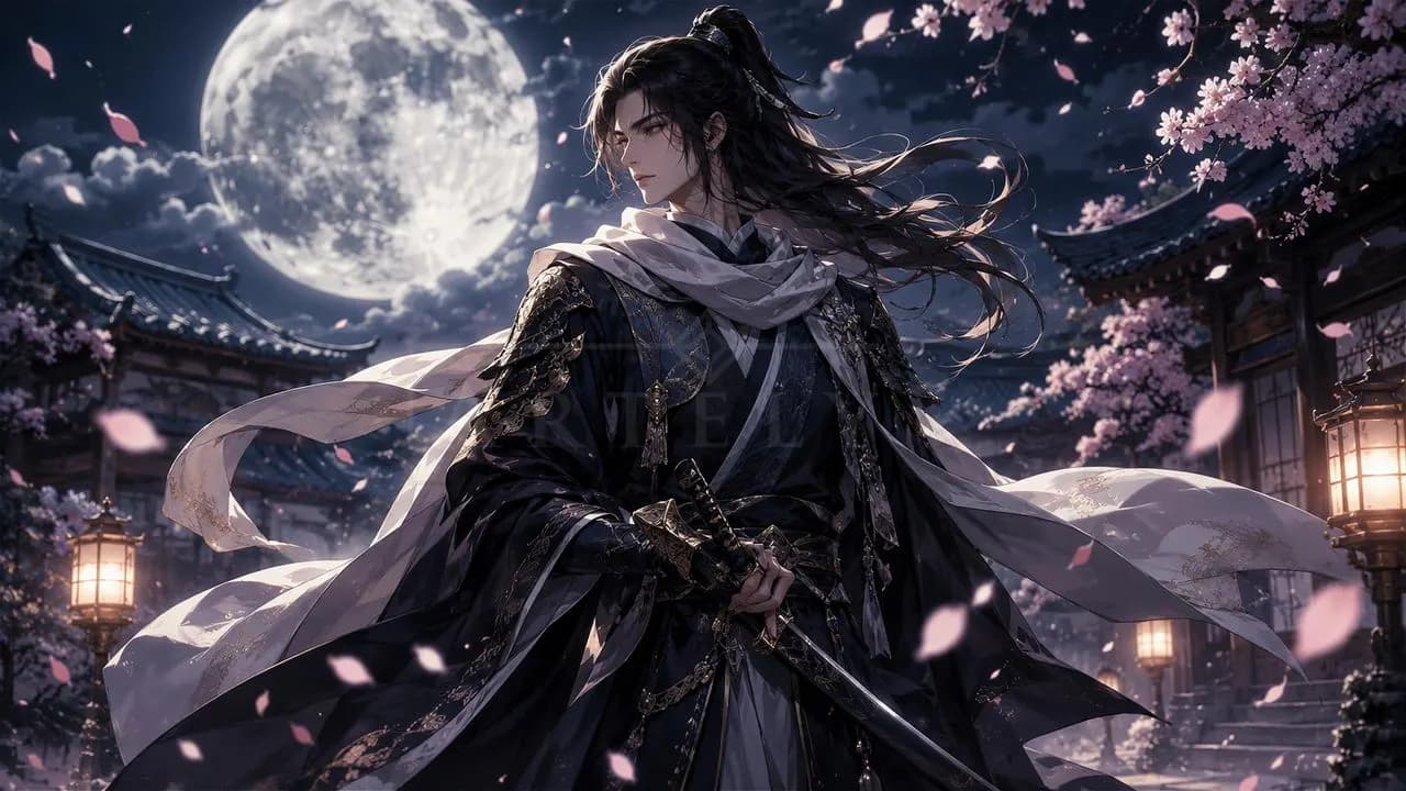 Moonlit Wanderer metal wall art by Artelyx Studios