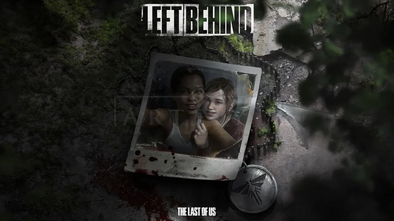 Left Behind: A Memory of Friendship metal wall art by Artelyx Studios