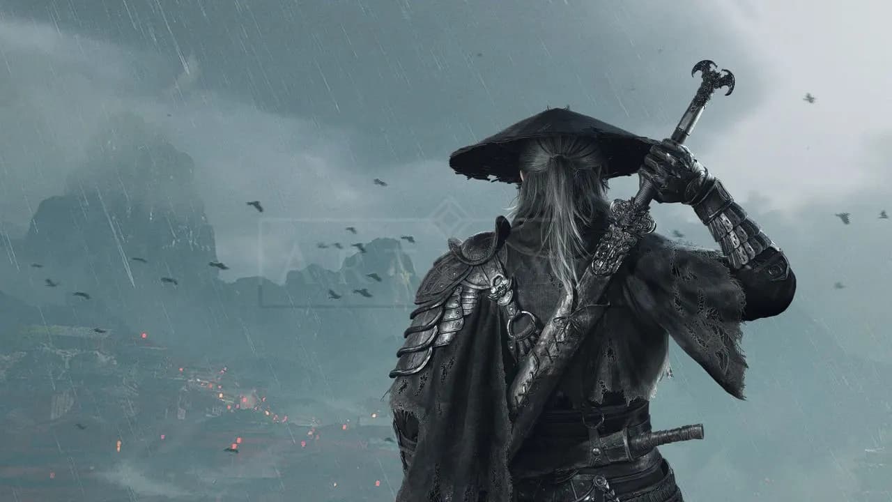 Phantom Blade Zero: Stormbound Ronin metal wall art by Artelyx Studios