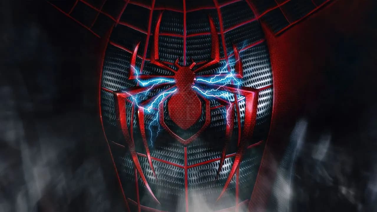 Miles Morales Spider Emblem Close-Up metal wall art by Artelyx Studios