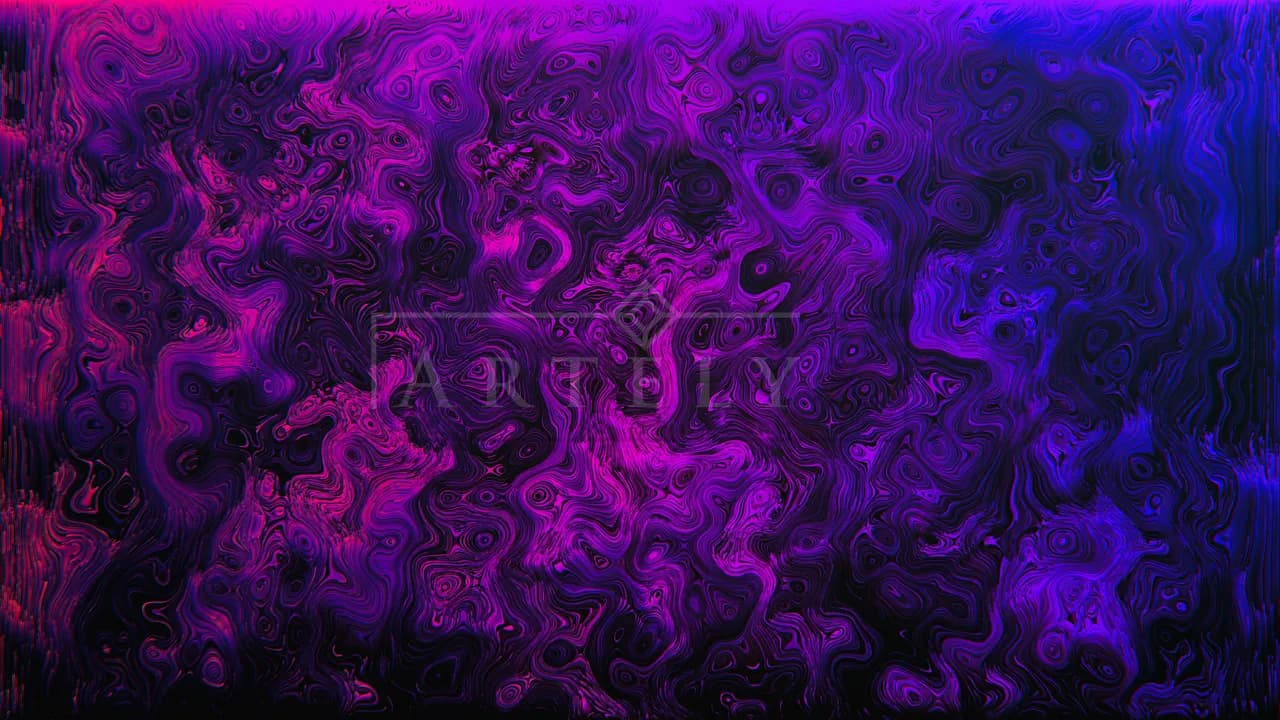 Violet Pulse Texture metal wall art by Artelyx Studios