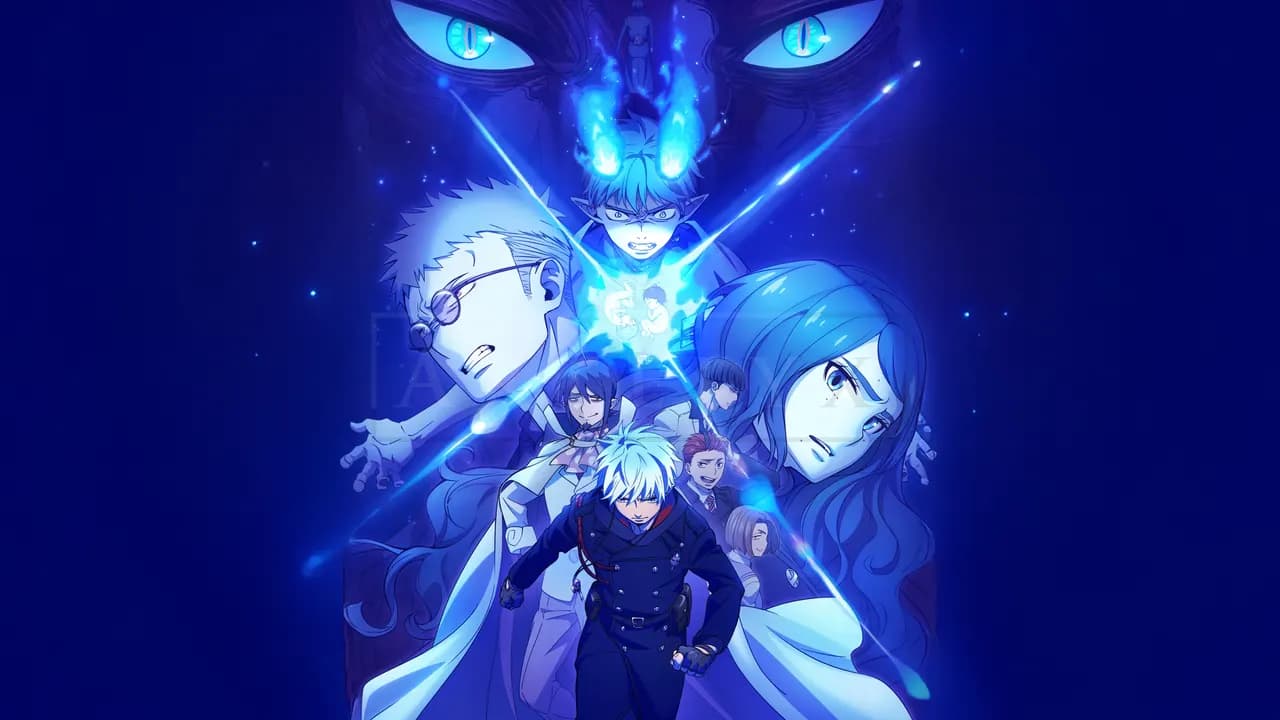 Blue Exorcist: Infernal Awakening metal wall art by Artelyx Studios