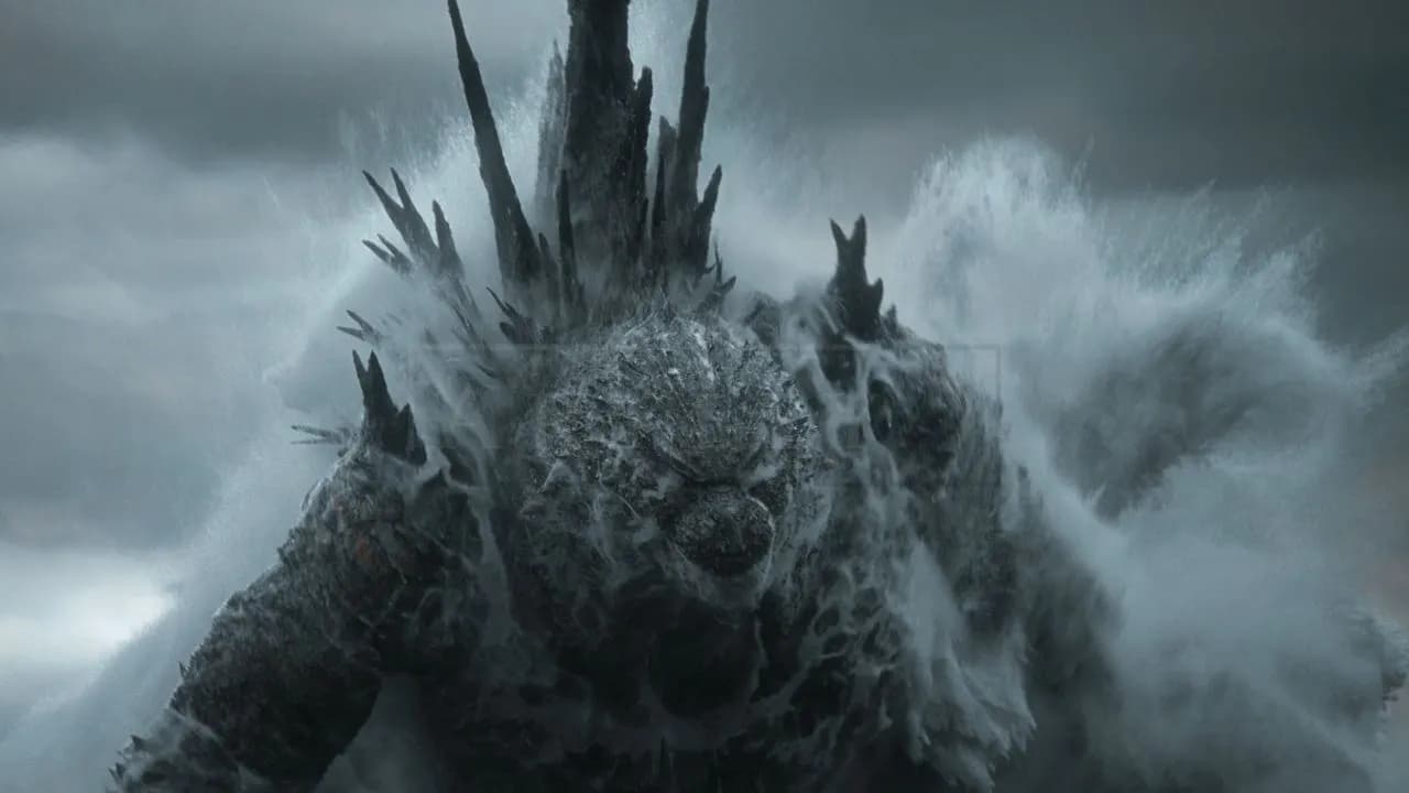 Ocean Fury Monster Rise metal wall art by Artelyx Studios