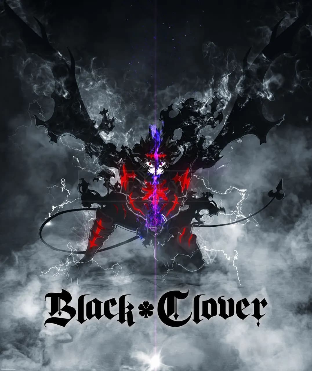 Black Clover Devil Union Emblem metal wall art by Artelyx Studios