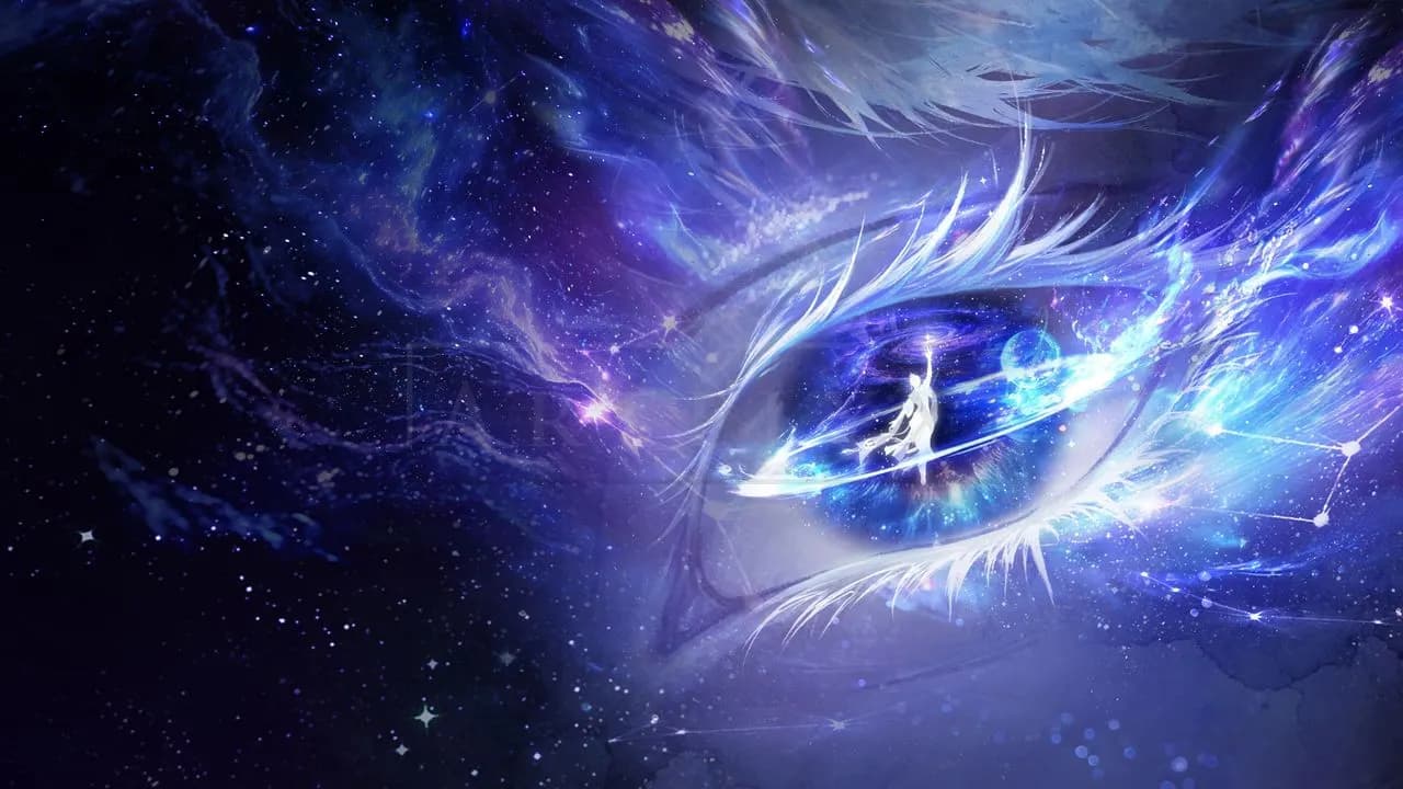 Celestial Vision metal wall art by Artelyx Studios