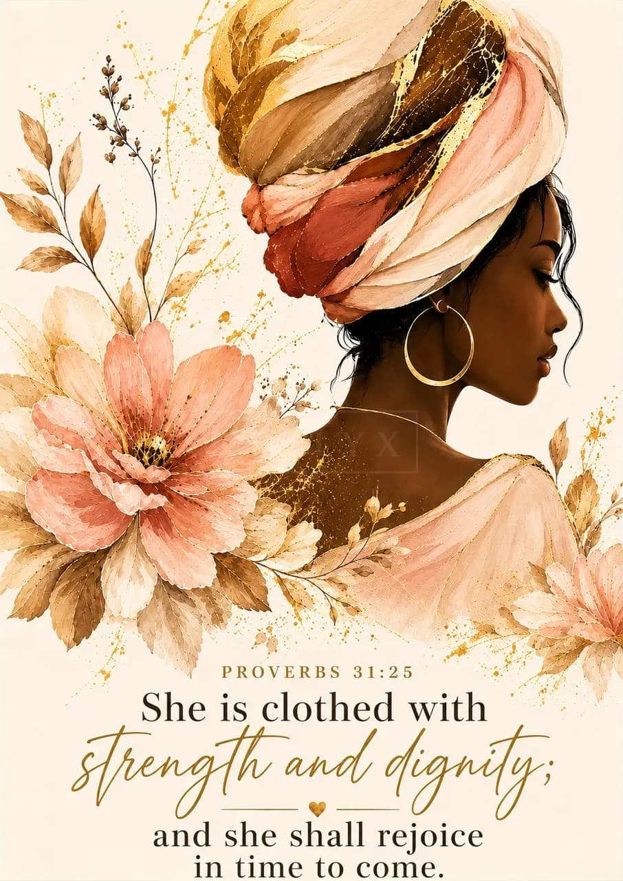 Proverbs 31:5 metal wall art by Artelyx Studios