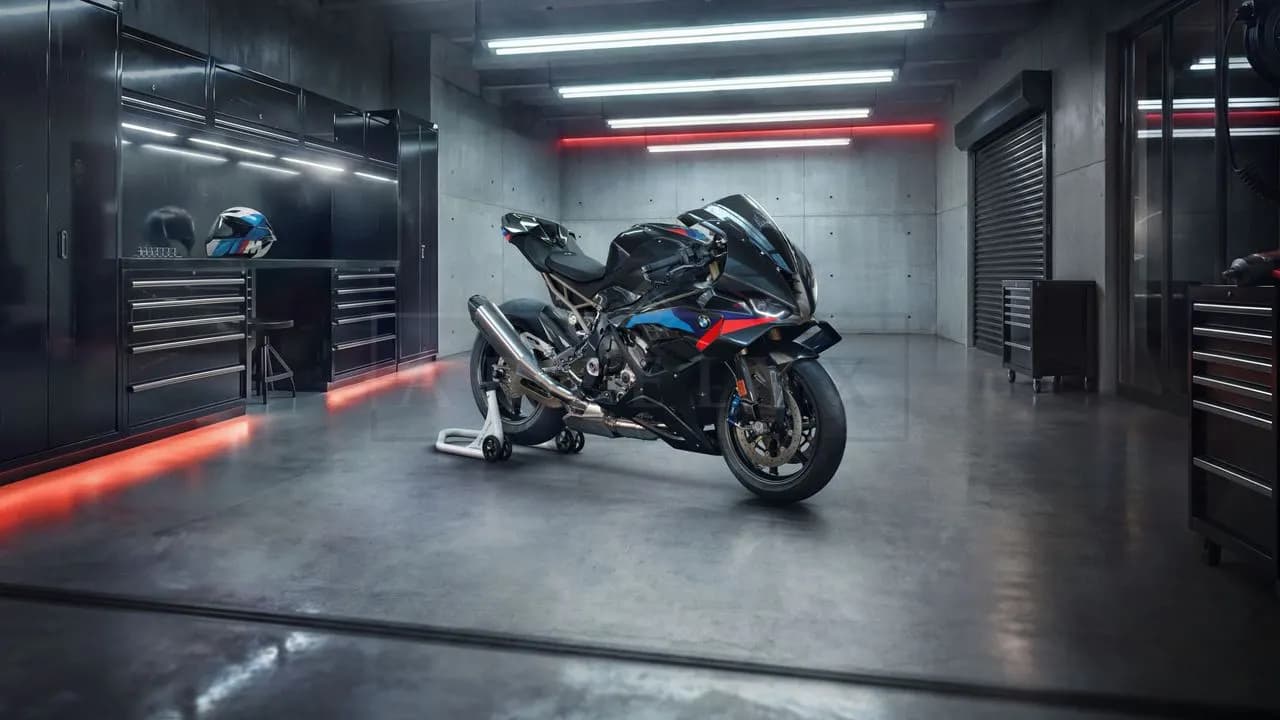 BMW M Performance Machine metal wall art by Artelyx Studios