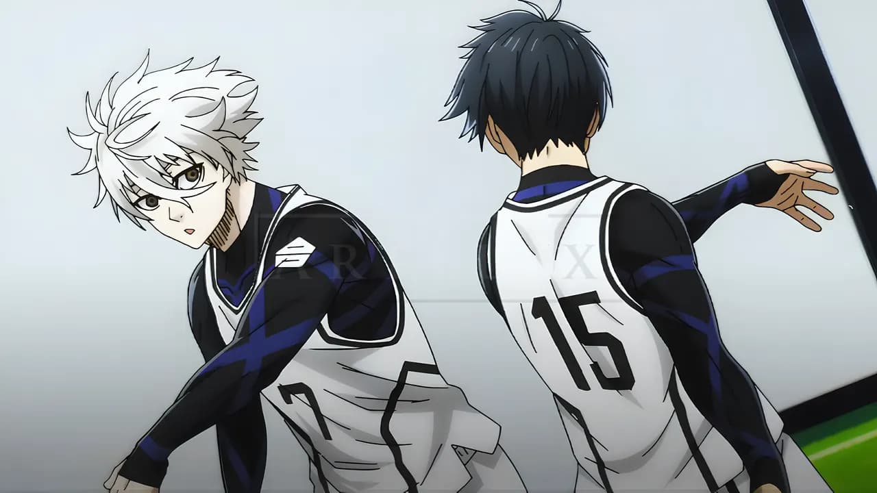 Dual Anime Sports Portrait metal wall art by Artelyx Studios